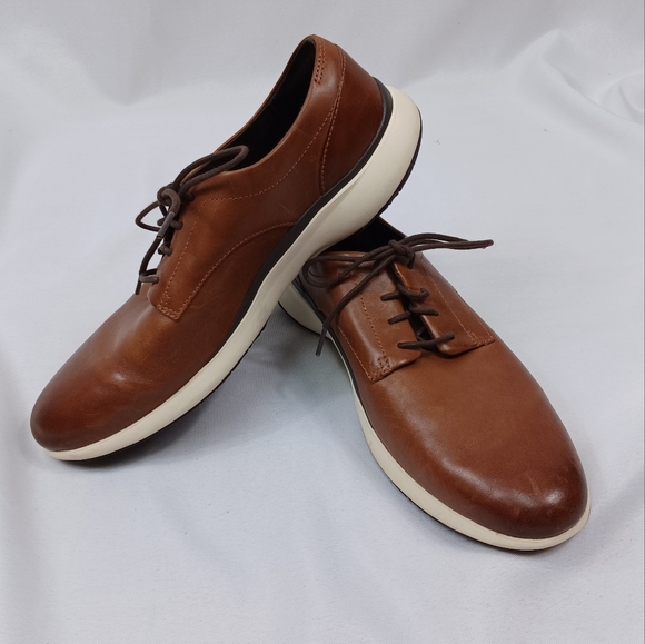 Ox C3388 Brown Oxford Dress Shoes 